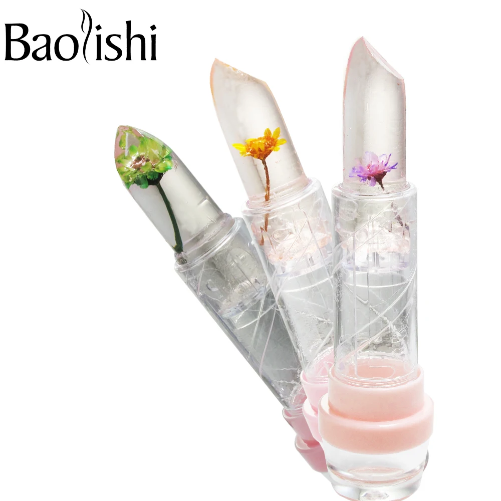 baolishi jelly lipstick lip font b balm b font font b flower b font lipstick Plants