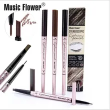 Натуральный водостойкий макияж глаз 4 цвета двойная головка карандаш для бровей косметический карандаш для бровей 120 шт