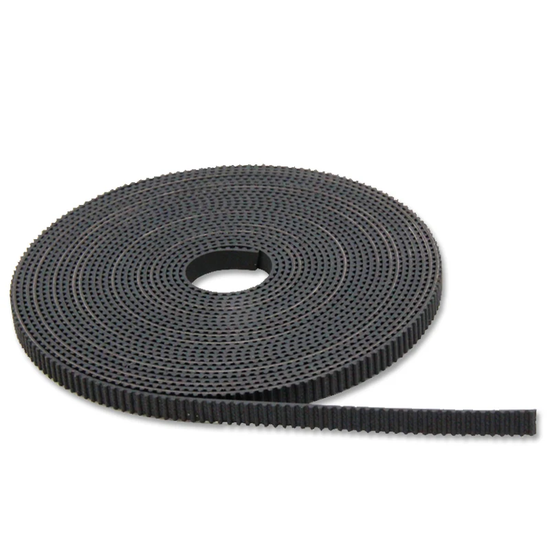 

10M GT2 timing belt width 6mm Rubber 2GT-6mm used in linear drive Small Backlash 2GT belt pulley Parts Using for 3d printer