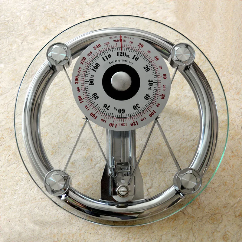 Hot 120 kg Metal Household Mechanical Scales Floor Scales Stainless