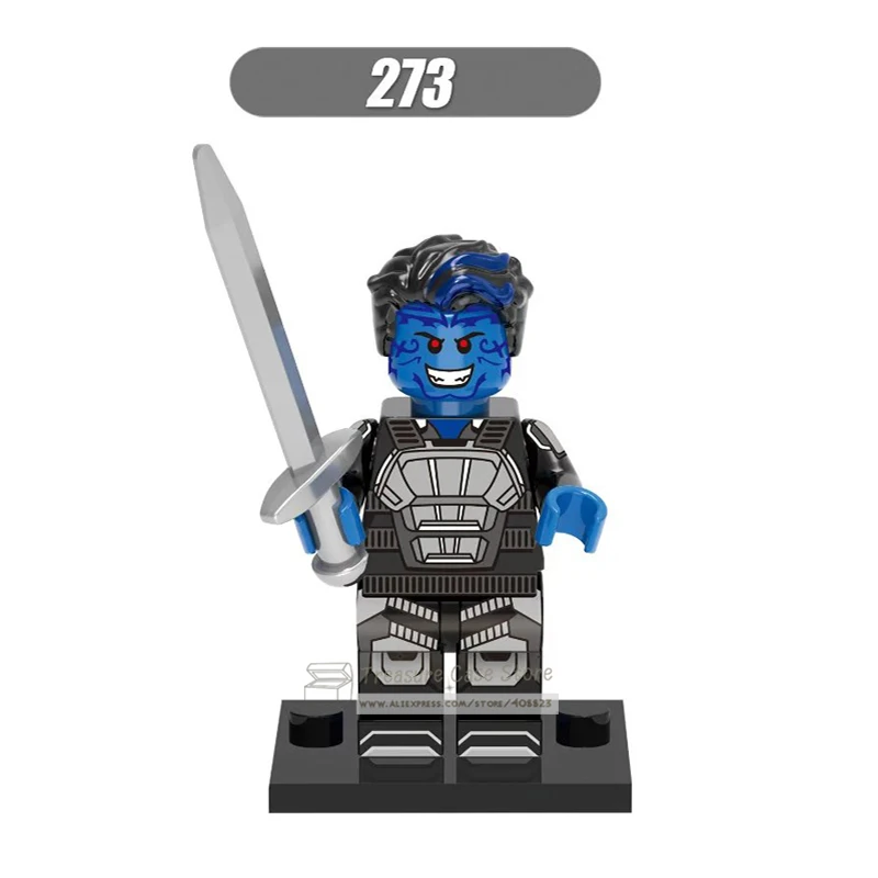 

NO.273 Nightcrawler X-man Individual figure Super Hero Building Toys Blocks
