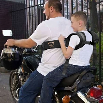 

Children Safety Harness Kids Boys Girls Backseat Security Sling for Riding Bike Motorbike Use Baby Motorcycle Backpack Belt