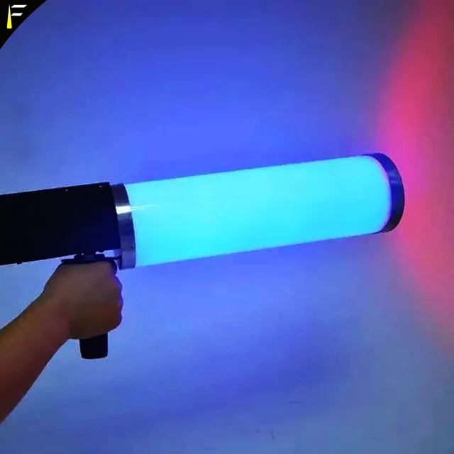 Pistolet à Jet LED pour Cryo Club Cannon cryogénique, effets spéciaux LED CO2, 6 pièces x 3w, lavage de couleur populaire 