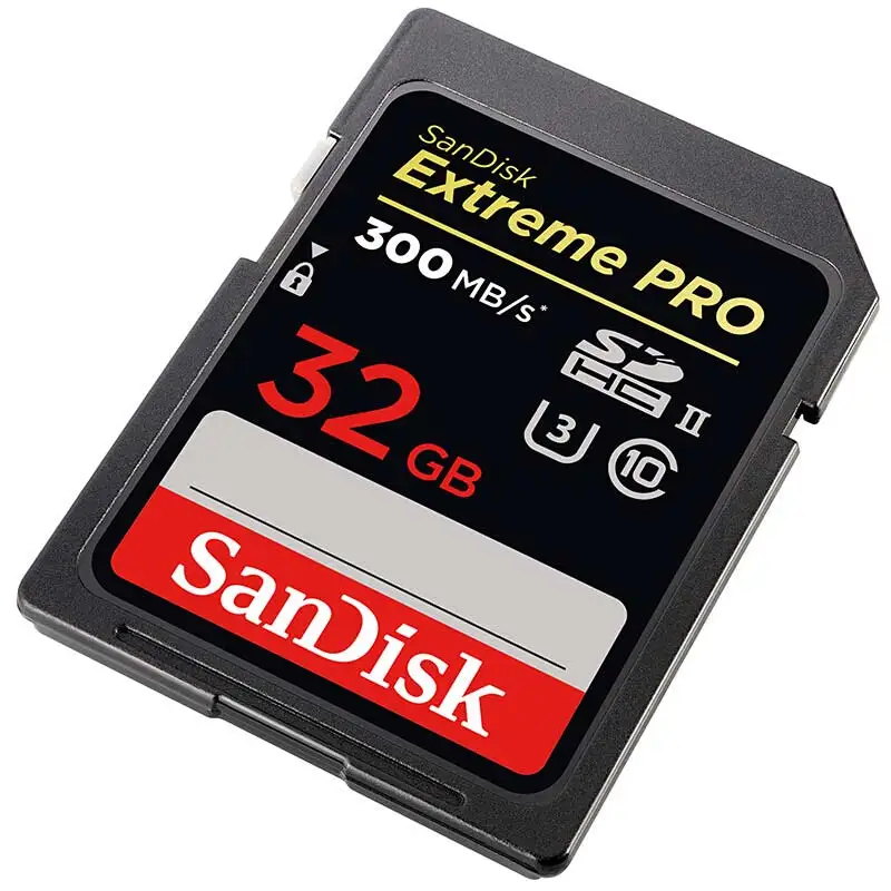 Sandisk Extreme Pro 32 ГБ SDHC UHS-2 U3 Class10 карта флэш-памяти скорость до 300 МБ/с./с. карта SDXPK для sony Nikon Canon DSLR камера