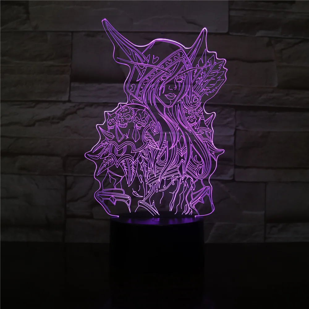 3D LED LAMP034