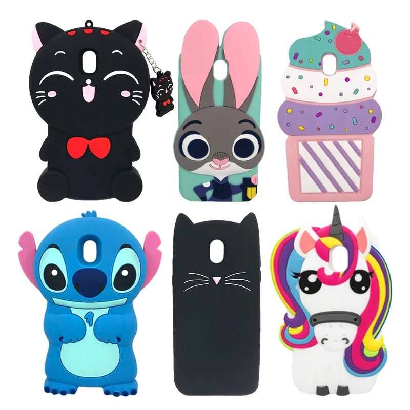 Милый чехол для Samsung J7 2017 силиконовый мягкий 3D Galaxy J730 J730F Pro чехол|case for samsung galaxy|case