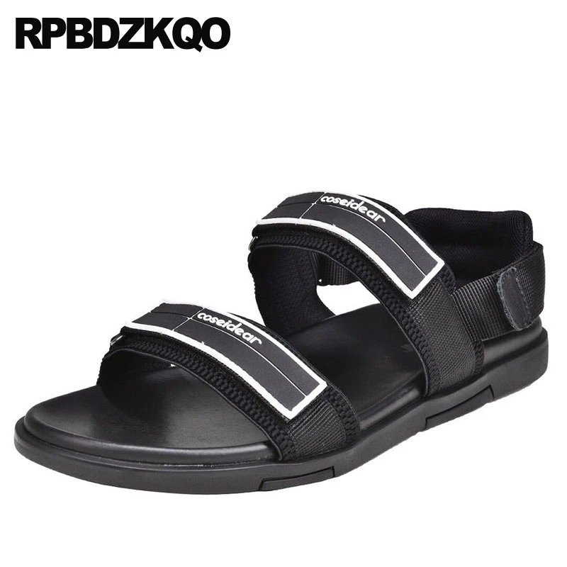 black waterproof sandals