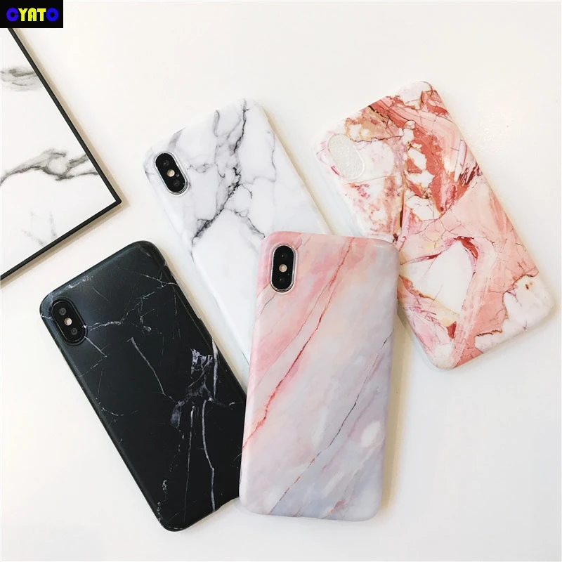 

MYSUN For iphone X case Simple Marble TPU Case for iphone 8 8Plus Scrub TPU case for iphone 6 6plus 7 7plus Protective shell