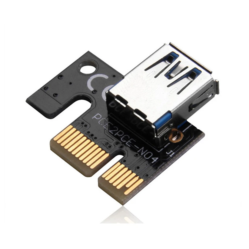 

USB 3.0 PCI-E 1X to 16X Graphics Extension Cable Mining PCI-E Extended Line Card Adapter Futural Digital JULL18