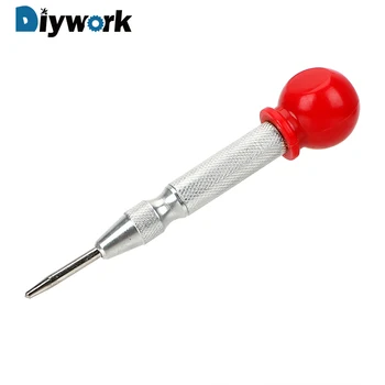 

DIYWORK Iron Plate Punching Locator Automatic Center Punch High Speed Steel High Hardness With grip cap Car Glass Breakers