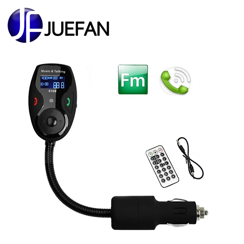 FM передатчик автомобильный MP3 Bluetooth аудио плеер беспроводной модулятор комплект