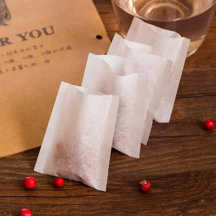 1000pcs/lot Heat Sealing Tea Bag Filter Paper Empty Teabag Clean Filter ...