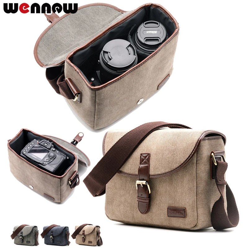 

Wennew Retro Camera Shoulder Bag for Fujifilm X-H1 X-T3 X-PRO 2 X-T100 X-T20 X-T10 X-T2 X-T1 X-E3 X-E2 X-E1 X-A10 X-A5 X-A3 X70