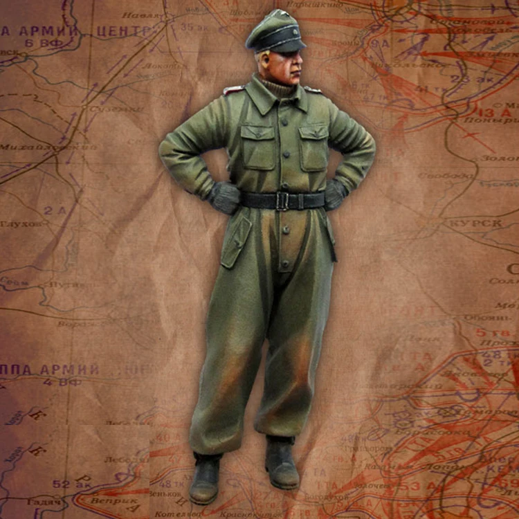 

1/35 resin figures model kit ww2 Tank commander 392G