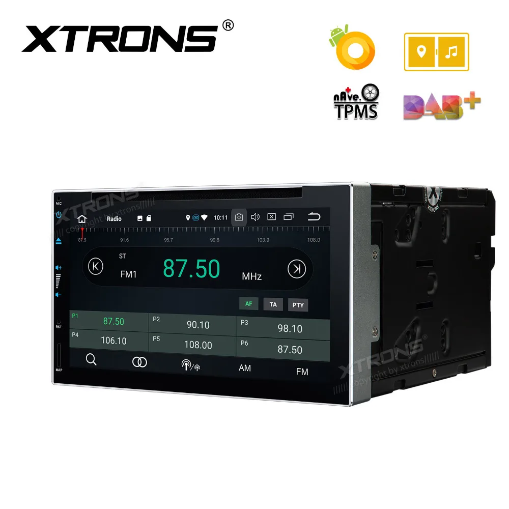 XTRONS 2 Din универсальный Радио Аудио 6 95 &quotAndroid 8 0 Восьмиядерный автомобильный