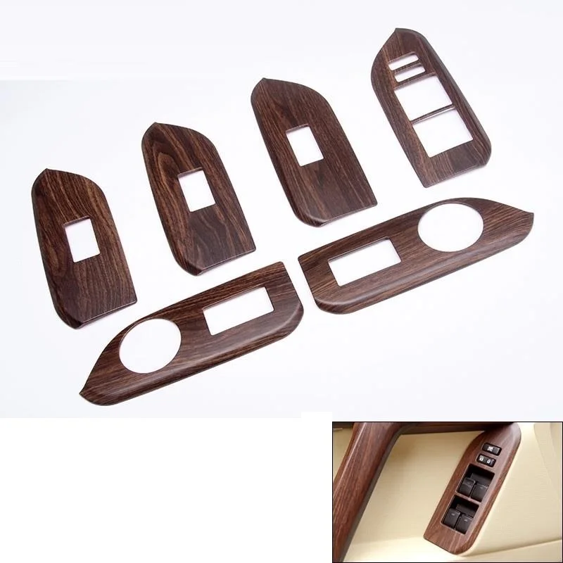 

Car Automovil Automobile Control System Interior High-grade Sticker Strip Modification 10 11 12 13 14 15 16 17 FOR Toyota Prado