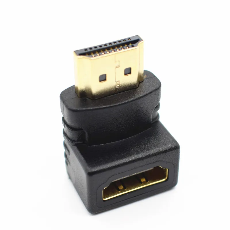 

HDMI male to HDMI female cable adapter converter extender 90 degrees angle 270 degrees angle for 1080P HDTV hdmi adapter