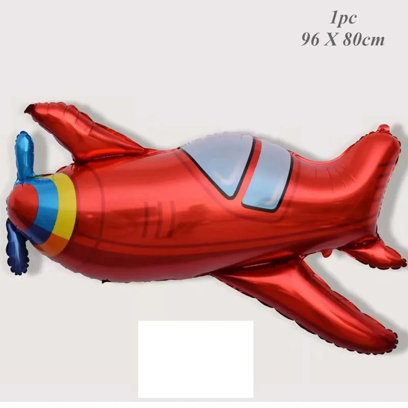 Космический баннер космонавты и ракеты корабль воздушные шары из фольги космическая система тематические вечерние подарки на день рождения для мальчиков - Цвет: Airplane