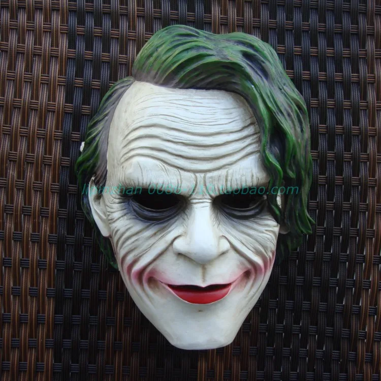 Free shipping joker mask batman mask The Dark Knight Rises Halloween Maskin Party Masks from