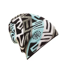 Новинка, мужские и женские Лыжные шапки для пар, теплые зимние вязаные уличные шапки для пеших прогулок и путешествий, кашемировая теплая ветрозащитная шапка cappello