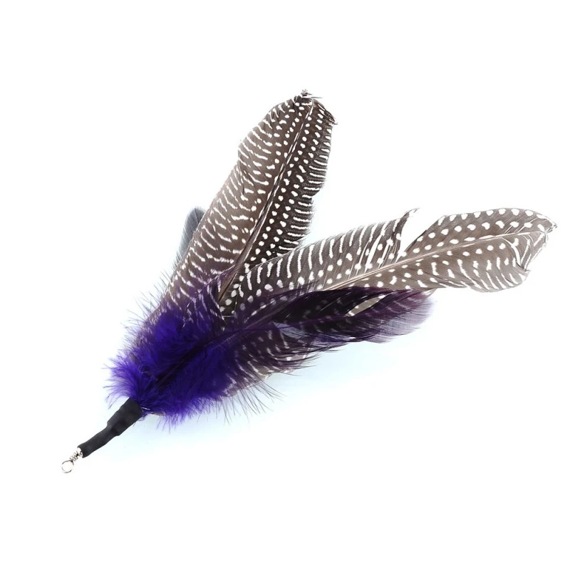 

5PCS Bird Feather Wand Cat Toy Interactive Toys Refill Home Gatos Gift Cat Feather Toys New