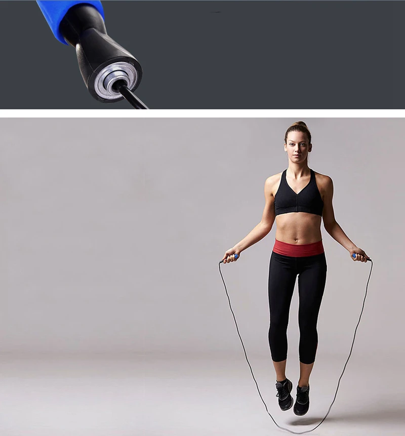 Crossfit Speed Jump Rope Professional Skipping Rope For MMA Boxing Fitness Skip Workout Training With Carrying Bag Spare Cable (31)
