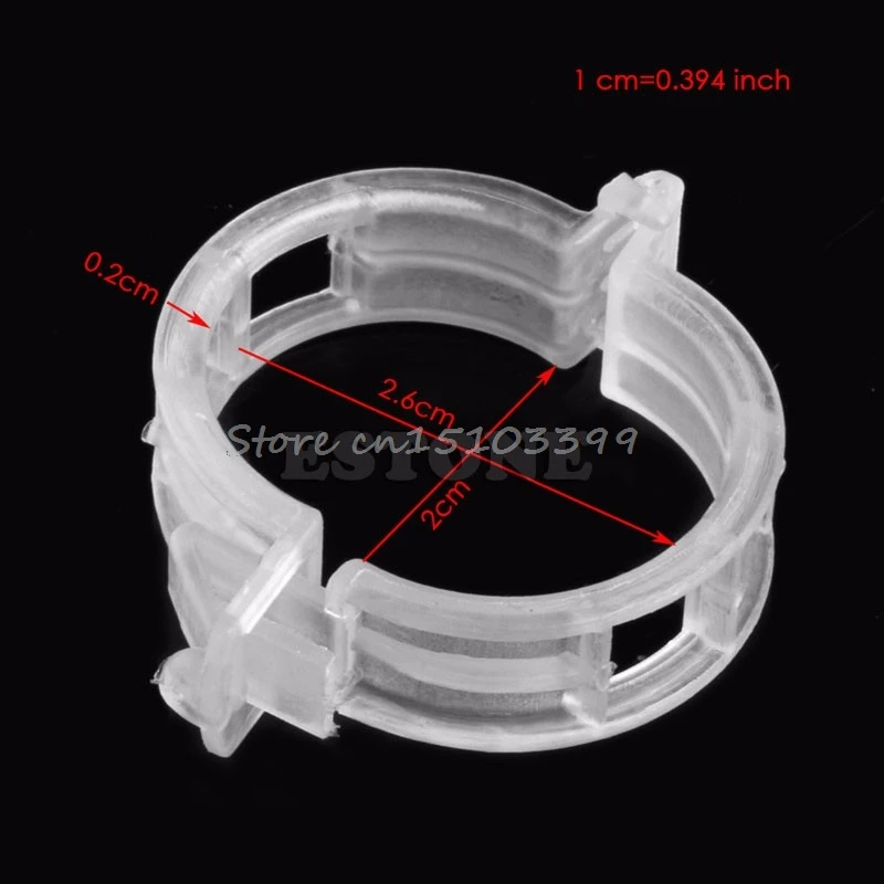 100 шт. завод Лоза помидор зажимы для стержня поддерживает подключение к шпалера скобы для ветвей G08 Прямая поставка
