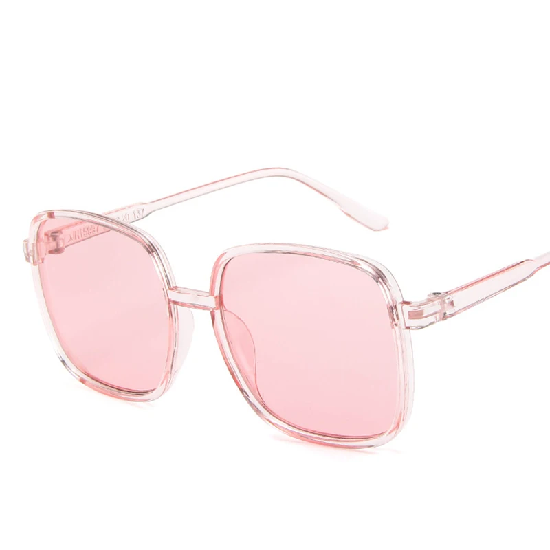 Xinfeite солнцезащитные очки, тренд, Большая квадратная оправа, UV400, для путешествий, шоппинга, для улицы, солнцезащитные очки для мужчин и женщин, X339 - Цвет линз: 5