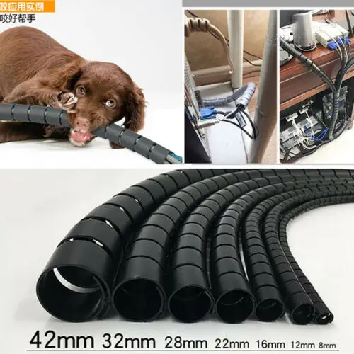 

2M Wires Cover Envelope Tube Protective Pipe Arrange Cable Line Tubing Hose Sleevin