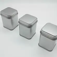 50 г оловянный Металл банки керамические банки для хранения металла банки чай Caddy мини конфеты небольшой запечатанный канистры портативный путешествия чай коробка