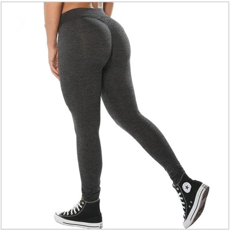 Womens Comic Print High Waist Bodycon Workout Fitness Slim