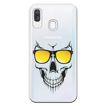 

Stand case WP014 skull costume drawing for Samsung Galaxy A40