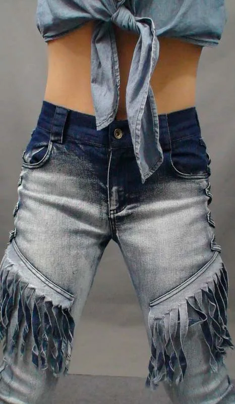 Новые модные женские винтажные джинсовые брюки джинсы с высокой талией тонкие расклешенные брюки с бахромой плюс размер вымытые джинсы