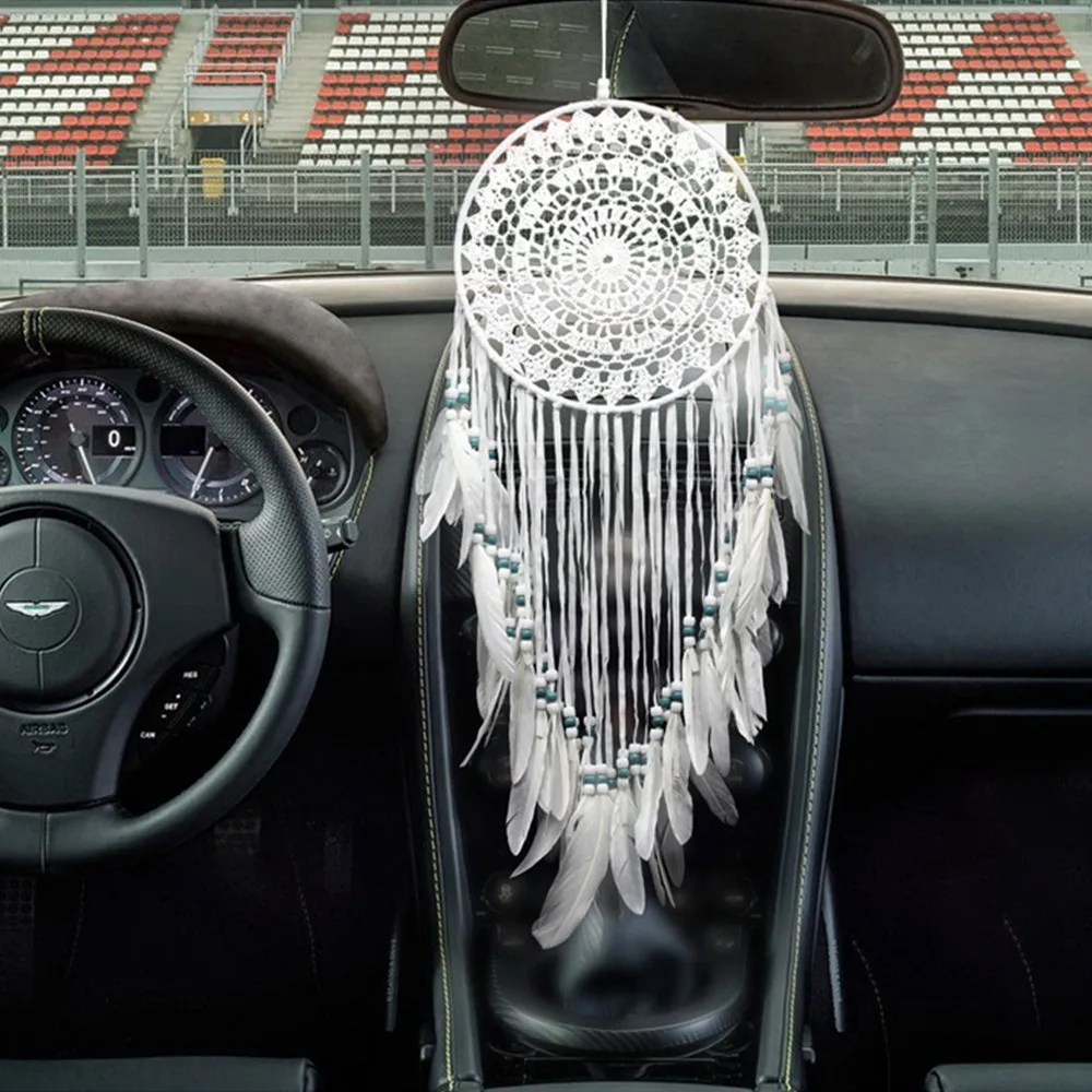 Handmade Dream Catcher Feathers Decoration For Car Wall Handmade Dream Catcher Feathers Decoration For Car Wall