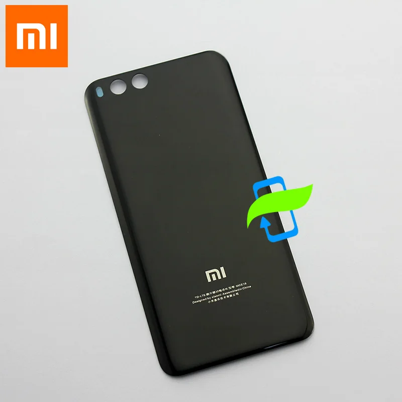 Xiaomi Mi 6 Задняя крышка батареи задняя корпус 3D стеклянная чехол для XIAOMI Mi6