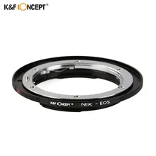 K&F CONCEPT Lens Adapter Ring For Nikon F AI Ai-S Lens To Canon EOS EF Camera 600D 60D 5D 500D