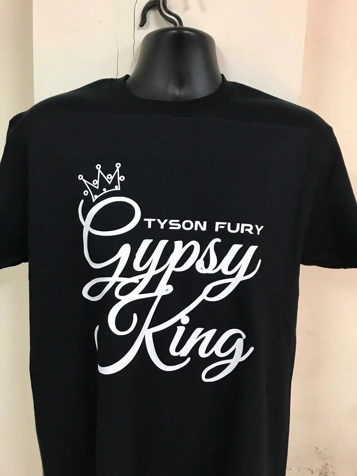 GYPSY KING TYSON FURY BOXING GGG JOSHUA CANELO KHAN PACQUIAO Спортивная футболка на заказ Harajuku топы Футболка