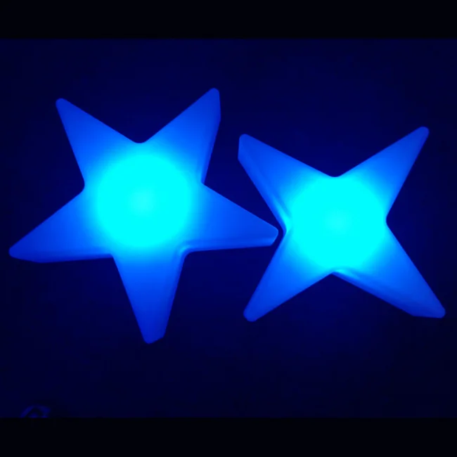 

L20*W20*H6cm Super Brightness LED 3D Five Star Light illuminator LED Star Lighting Factory Night lights free shipping 10pcs/lot