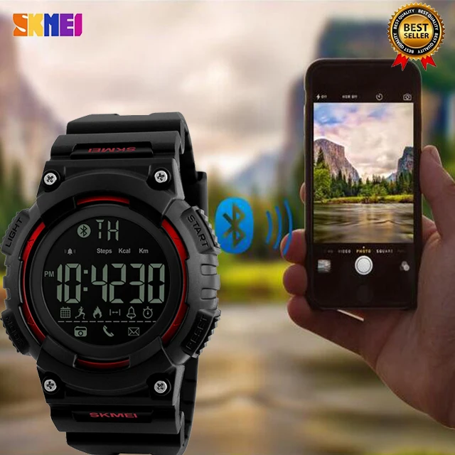 SKMEI Men Smart Watch Bluetooth Calorie Pedometer Multi Functions