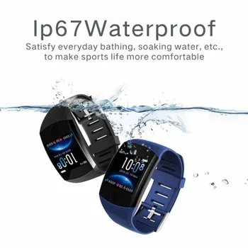 

Men Q11 Color Screen Intelligent Sports Bracelet Real-time Heart Rate Blood Pressure Monitoring Multi-sports Mode Smart Bracelet