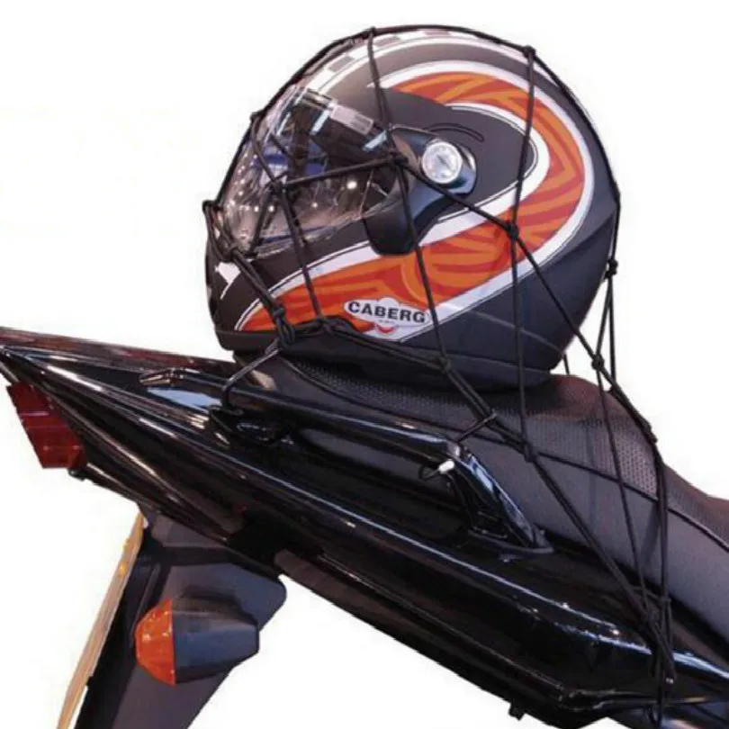 40*40CM elastic motorcycle net motorcycle luggage net Helmet net free