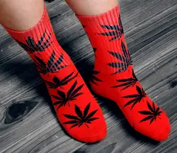 Зима высокого качества в стиле Harajuku chaussette Стиль носки с травой для Для женщин Для мужчин Хлопковые хип носки человек Meias Для мужчин s Calcetines