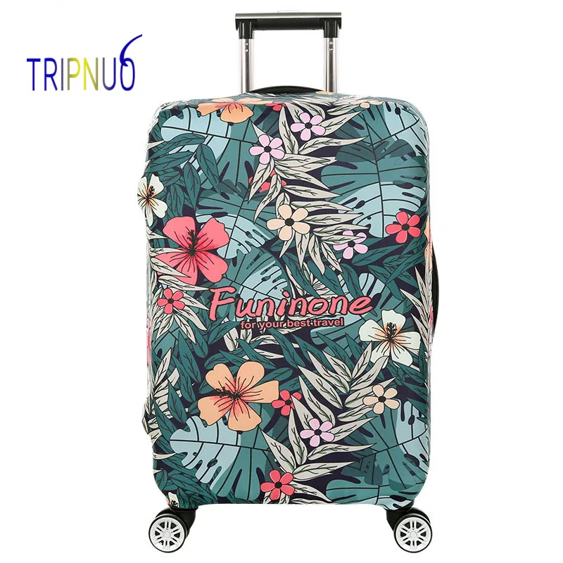 Эластичный чехол TRIPNUO для багажа чемодана на колесиках с цветами подходит женщин