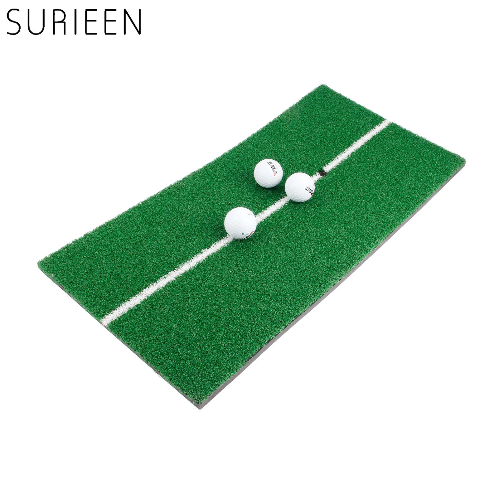 SURIEEN коврик для гольфа 60x3 0 см/12 &quotx 24&quot нейлон + Эва белая линия легко носить с