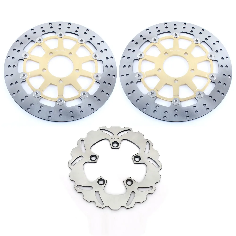 

BIKINGBOY Front Rear Brake Discs Disks Rotors For Suzuki GSXR 600 750 GSXR600 GSXR750 2004 2005 K4 K5 GSX-R 1000 2003 2004 K3 K4