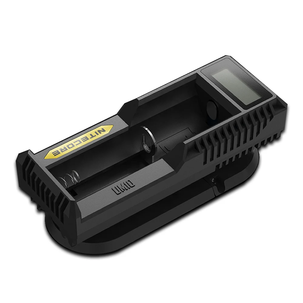 

2020 NITECORE Smart Battery Charger UM10 Digicharger LCD Display Universal USB Power For Li-ion IMR Battery Travel Power Adapter