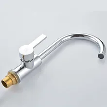 Медный кухонный смеситель для холодной и горячей воды, кухонный кран с одним отверстием, кухонный кран torneira cozinha F2