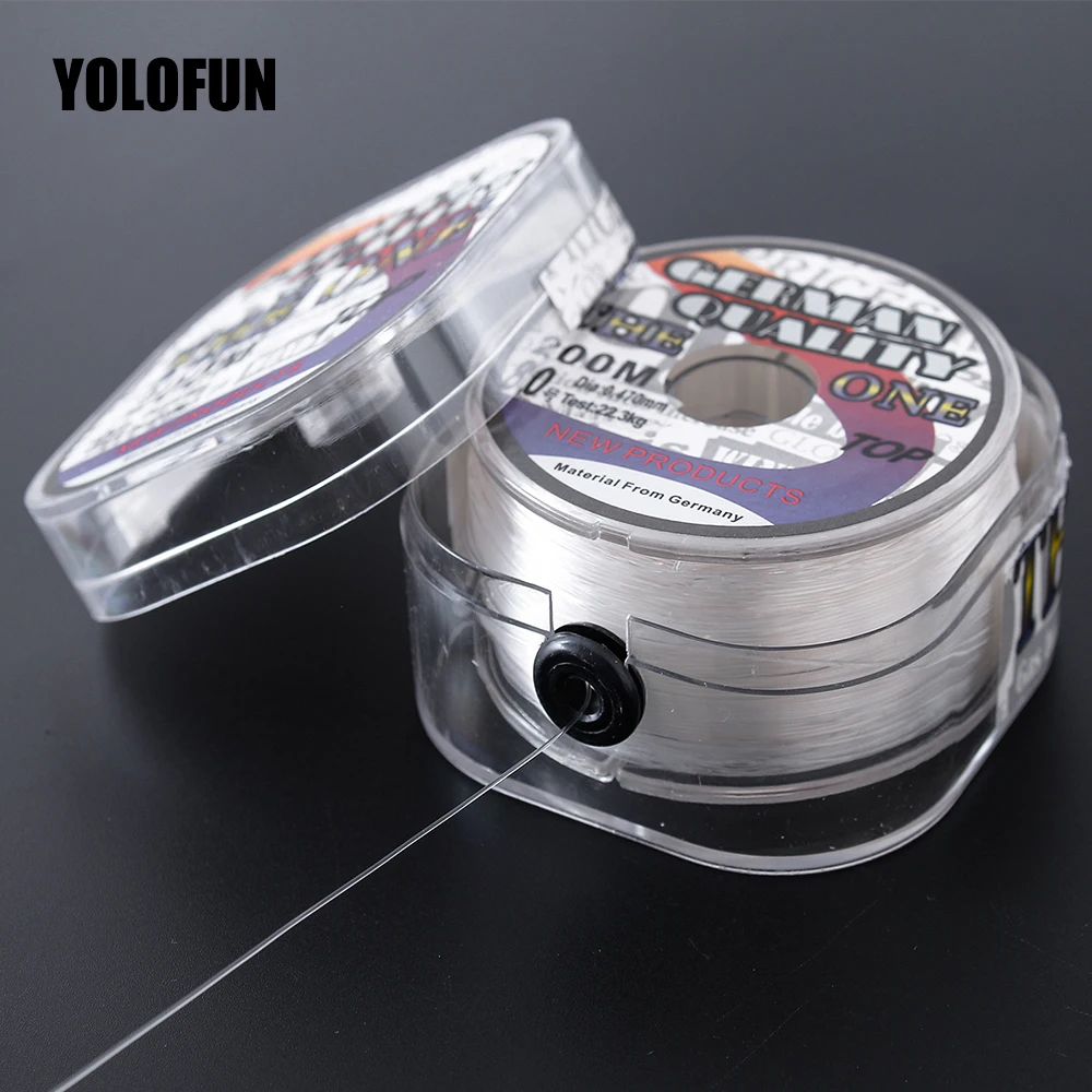 Linha de pesca de revestimento de fluorocarbon
