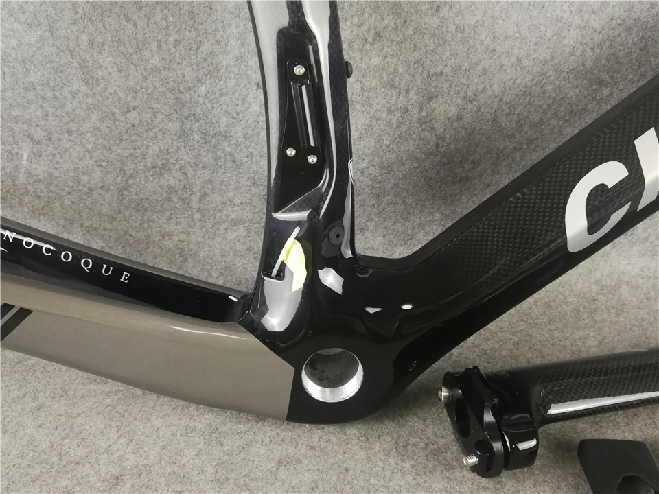 Top Disc brake Cipollini NK1K carbon Frame Sliver Road Bike Frames 3k or 1k carbon bicycle framework BB68/BB30 6