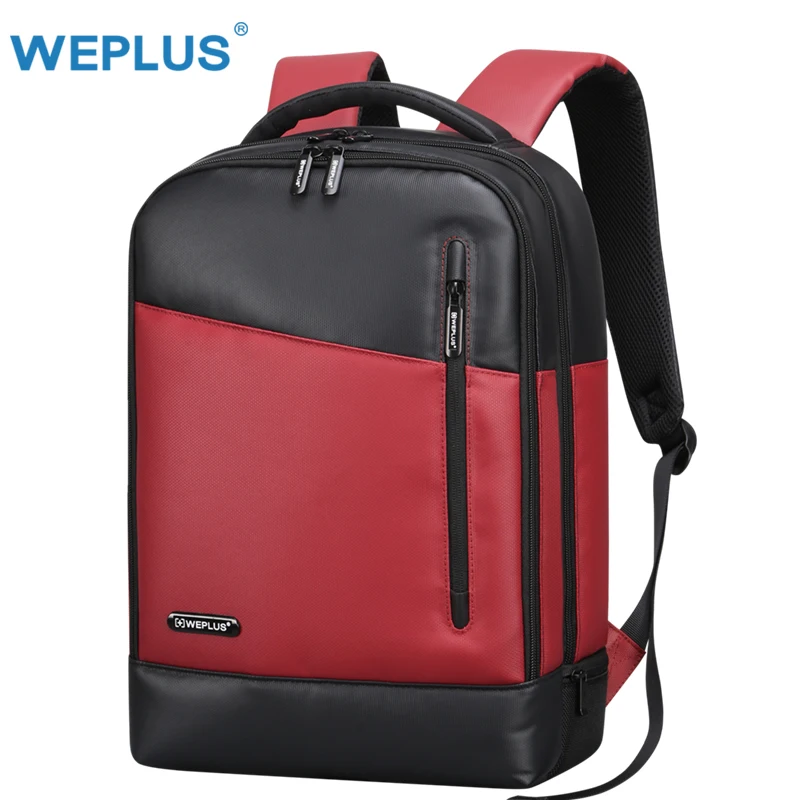 WEPLUS Mochila De Cuero Mochila mujer Anti-robo bolsa de viaje de la escuela bolso de hombro Mochila hombres, Mochila